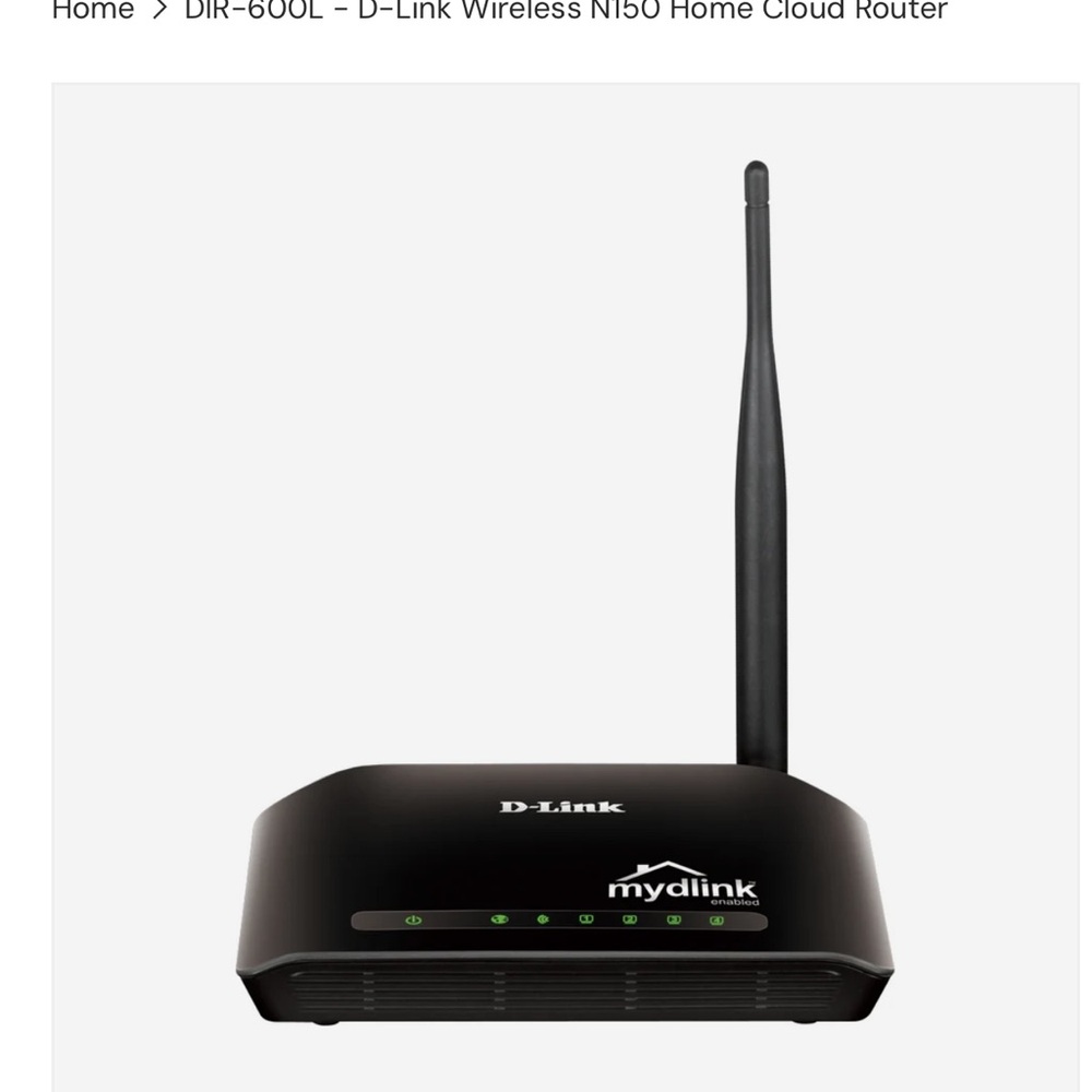 Two Pack OF DIR-600L - D-Link Wireless N150 Home Cloud Router